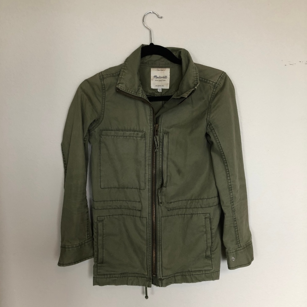 Madewell Green Army Jacket